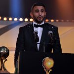 Mahrez lors d’une précédente consécration. New Press