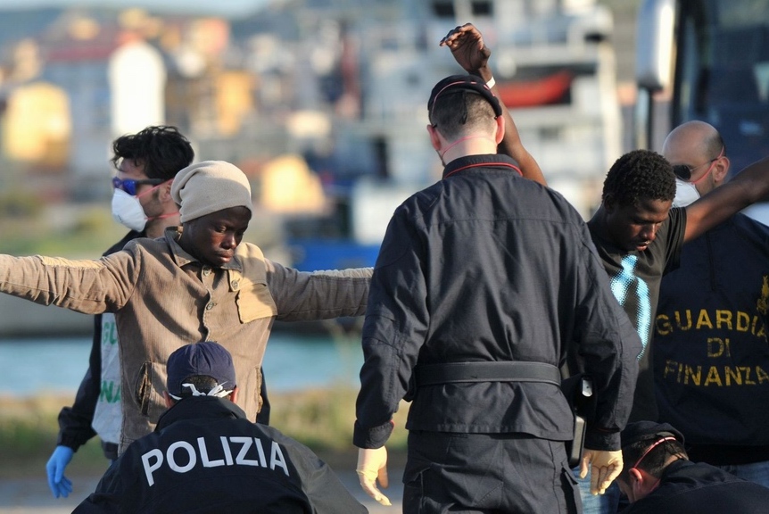 503 700 personnes ont été arrêtées tentant d'entrer illégalement en Europe. D. R.