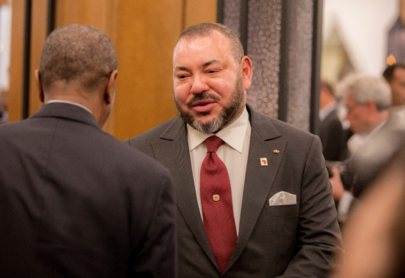 Mohammed VI à Addis-Abeba. D. R.