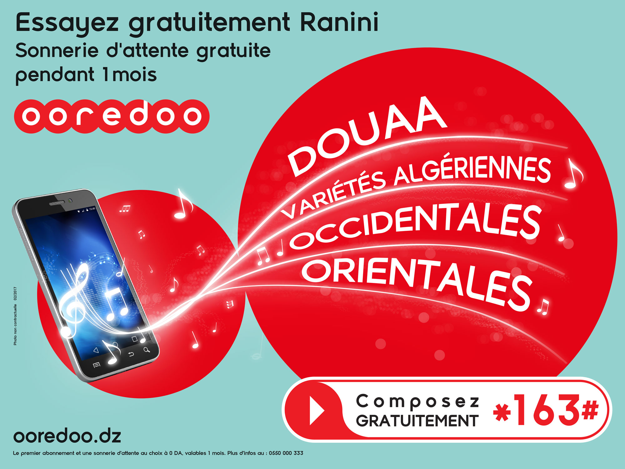 La nouvelle offre exceptionnelle de Ooredoo. D. R.