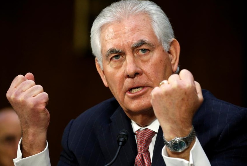 Rex Tillerson. Pour le Département d'Etat, l'Algérie «joue un rôle constructif». D. R.