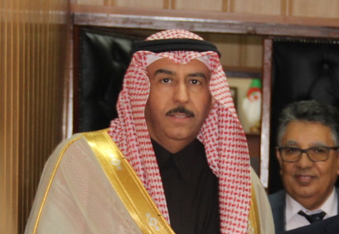 Samy Ben Abdallah Salah, ambassadeur d'Arabie Saoudite à Alger. D. R.