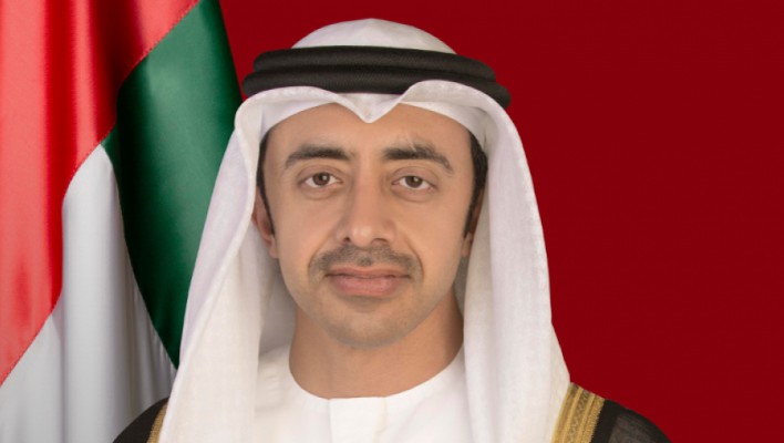 Sheikh Abdullah Ben Sayed Al-Nahyan. ministre des Affaires étrangères. D. R.