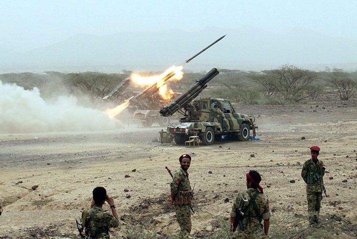 Contre-offensive de l'armée yéménite. D. R.