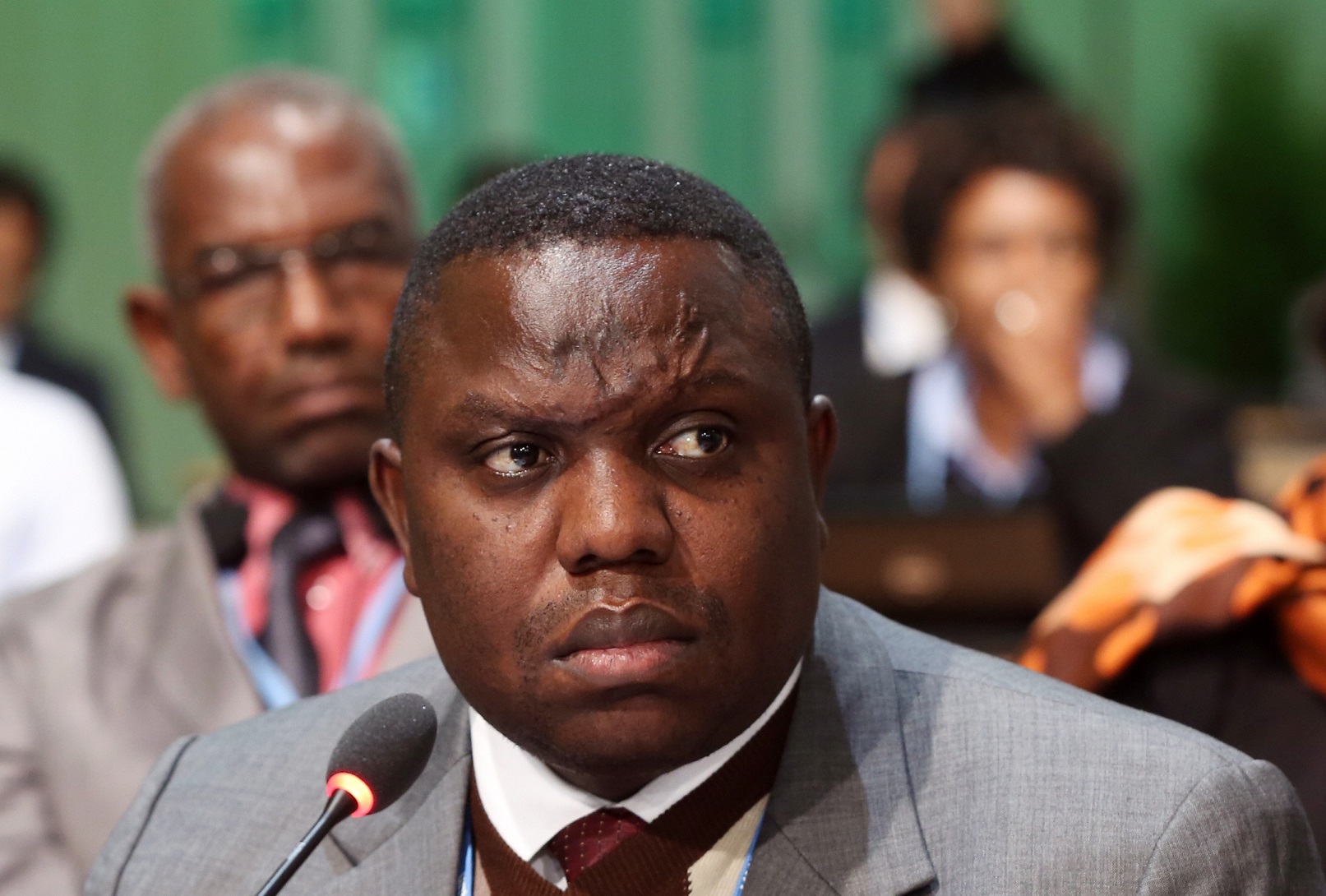 Le ministre zambien des Affaires étrangères Harry Kalaba. D. R.