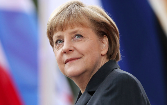 Angela Merkel. D. R.