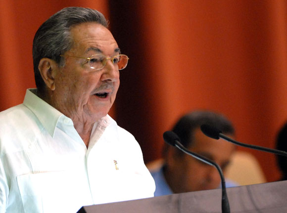 Le président cubain, Raul Castro Ruz. D. R.