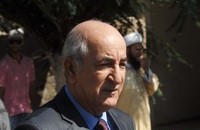 Abdelmadjid Tebboune, ministre du Commerce par intérim. New Press