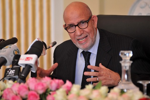Abdelouahab Derbal, président de la HIISE a promis des élections «propres». New Press
