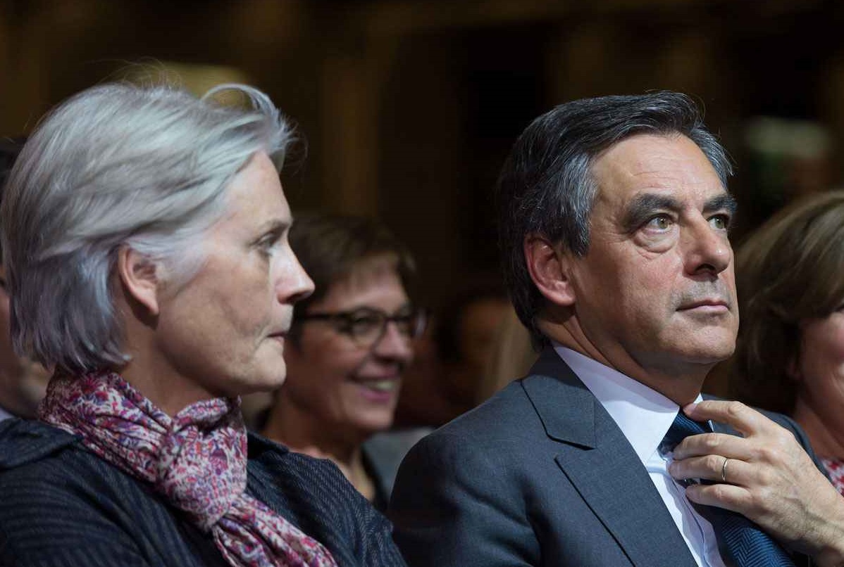 François et Penelope Fillon. D. R.