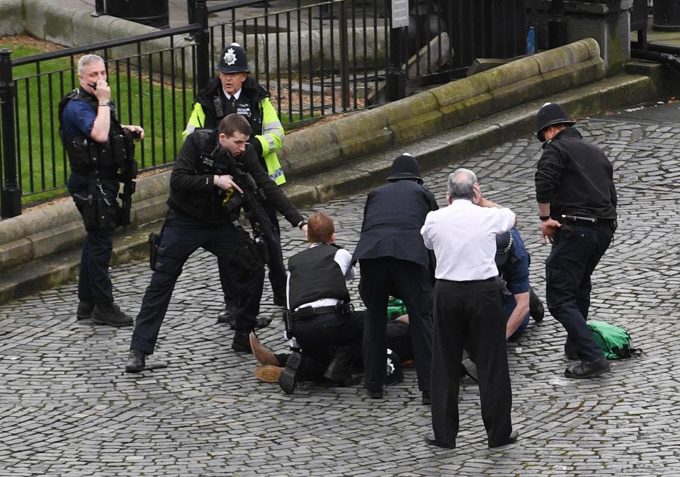 Une victime de l'attaque de Londres, refuge des prédicateurs les plus extrémistes. D. R.