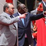 Mohammed VI à Dakar. D. R.