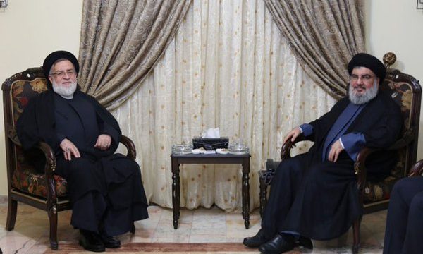 Hassan Nasrallah et Seyed Mohammad Ali Shahidi Mahalati. D. R.