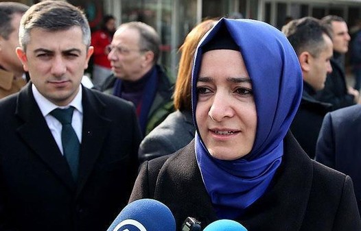 La ministre turque de la Famille, Fatma Betul Sayan Kaya. D. R.