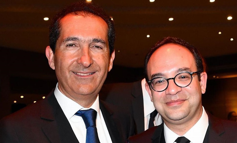 Patrick Drahi et Frank Melloul, deux porte-voix du sionisme originaires du Maroc. D. R.