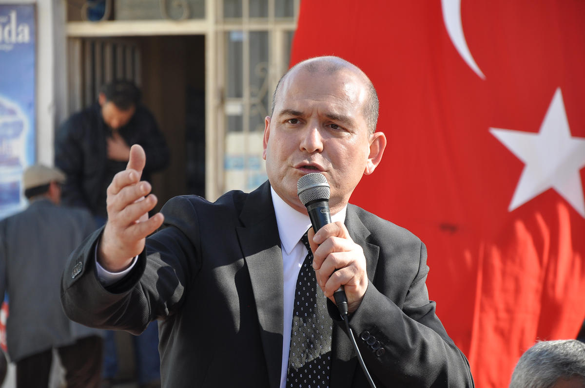 Süleyman Soylu, ministre turc de l'Intérieur,. D. R.