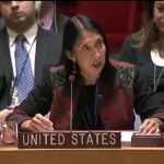 La représentante permanente adjointe des Etats-Unis à l'ONU, Michele J. Sison. D. R.