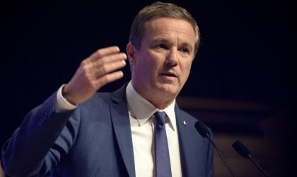 Le candidat à la présidentielle française Nicolas Dupont-Aignan : «Si on ne développe pas le Maghreb, on aura le chaos»