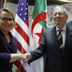 L'ambassadrice des Etats-Unis, Joan Polaschik, reçue par Djamel Ould-Abbès. New Press