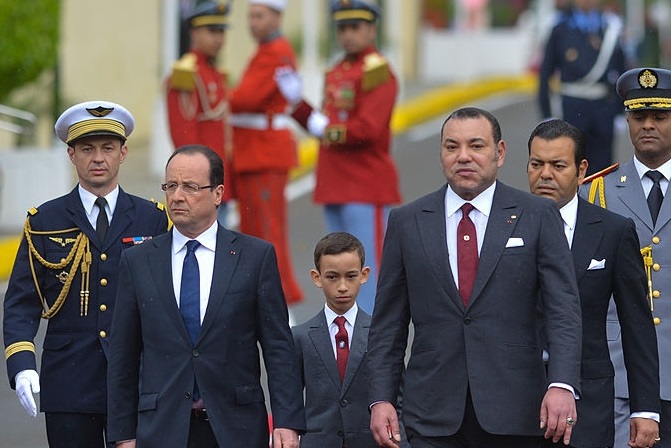 La famille royale marocaine a toujours joui de la protection de la France. D. R.