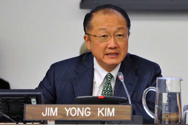 Jim Yong Kim, président de la BM. D. R.