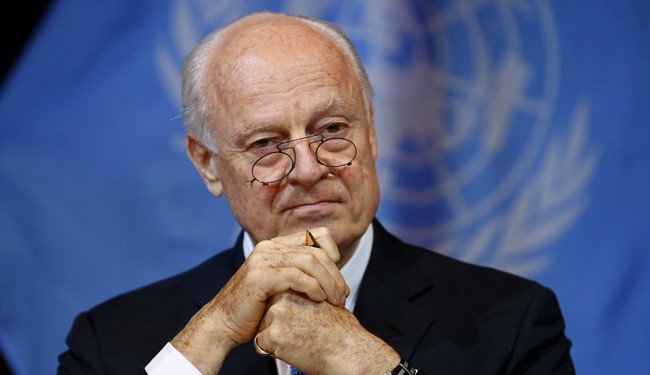 Staffan de Mistura, envoyé spécial de l'ONU pour la Syrie. D. R.