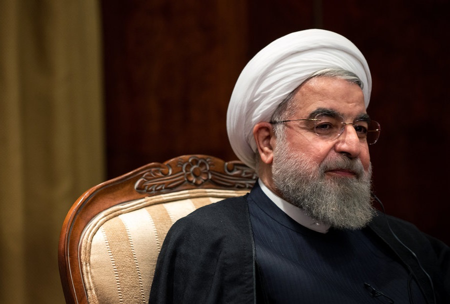 Le président iranien Hassan Rohani. D. R.