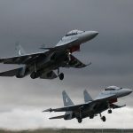 Des SU-30 de l'Armée de l'air algérienne. D. R.