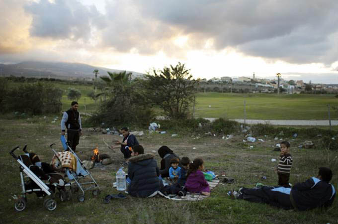 Des familles syriennes réfugiées au Maroc livrées à elles-mêmes. D. R.