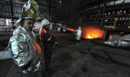 El-Hadjar : démarrage de la production des produits plats