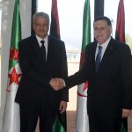 Le chef du gouvernement libyen, reçu par Abdelmalek Sellal. New Press