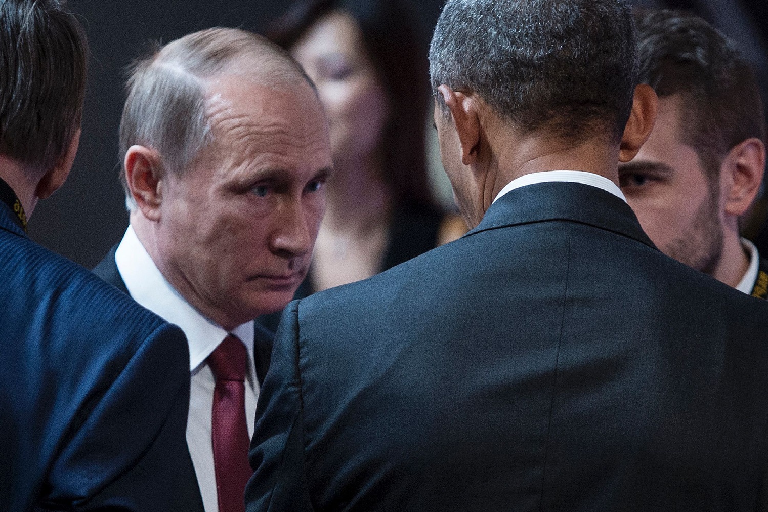 Vladimir Poutine et Barack Obama. D. R.