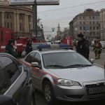 Scène de l'attentat du métro de Saint-Pétersbourg, en Russie. D. R.