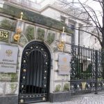 Siège de l'ambassade de Russie à Berlin. D. R.
