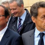 François Hollande et Nicolas Sarkozy. D. R.