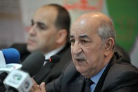 Abdelmadjid Tebboune assure l'intérim du département du commerce. New Press