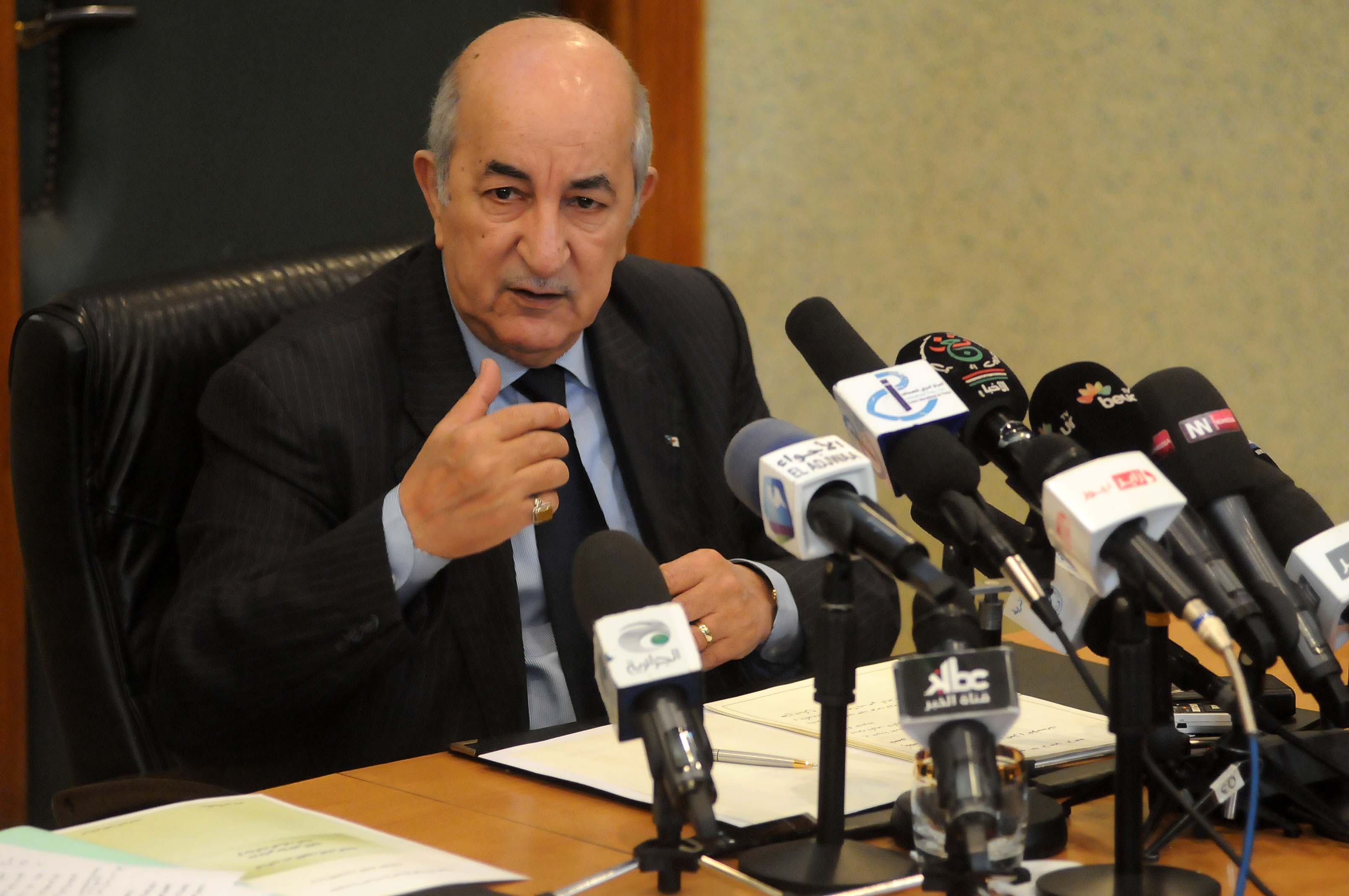 Le nouveau Premier ministre, Abdelmadjid Tebboune. New Press