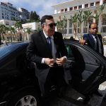 Fayez Al-Sarraj à Alger. New Press