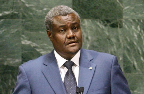 Moussa Faki Mahamat, président de la Commission de l'Union africaine. D. R.