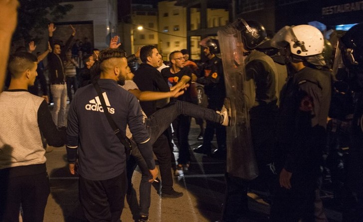 Les Rifains décidés à mener leur lutte pour la chute du régime monarchique jusqu'au bout. D. R.