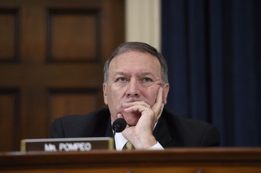 Mike Pompeo, patron de la CIA. D. R.