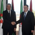 Sellal et  Al-Sarradj lors de sa dernière visite à Alger. New Press