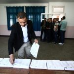 Un bureau de vote à Alger, ce jeudi. New Press