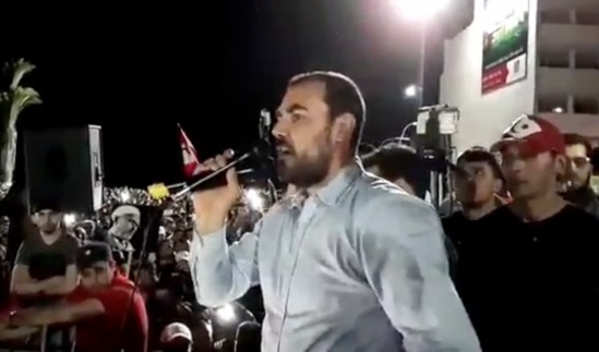 Le leader du mouvement de contestation dans le Rif Nasser Zefzafi. D. R.