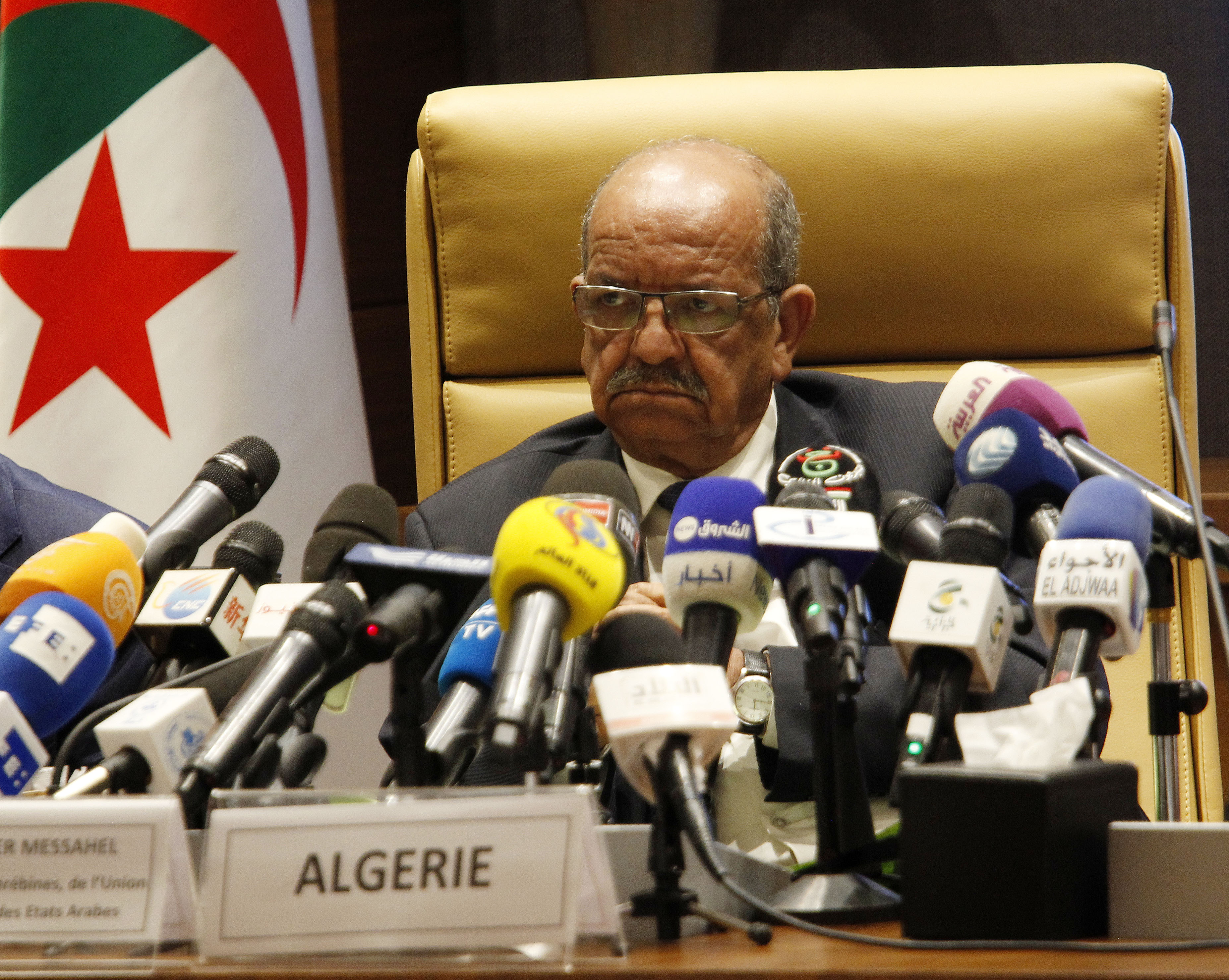 Abdelkader Messahel, ministre des Affaires étrangères. New Press