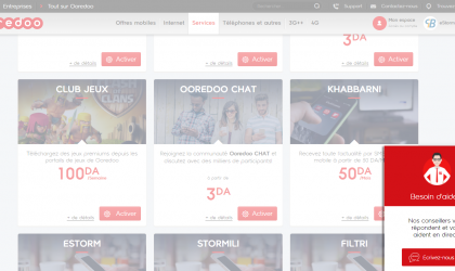 Ooredoo lance le «support en ligne», son nouveau service de conseil et d’information