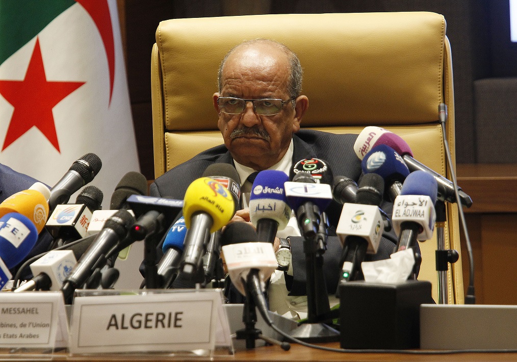 Abdelkader Messahel, ministre des Affaires étrangères. New Press