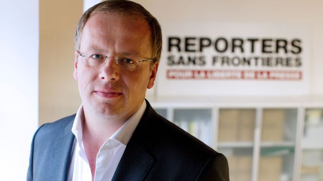 Le directeur général de Reporters sans frontières, Christophe Deloire. D. R.