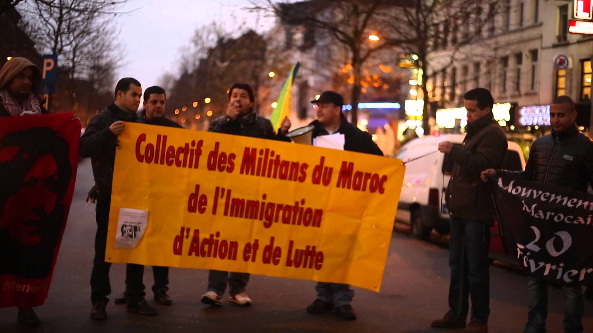 La diaspora marocaine se solidarise avec les Rifains et souhaite la fin de la monarchie. D. R.