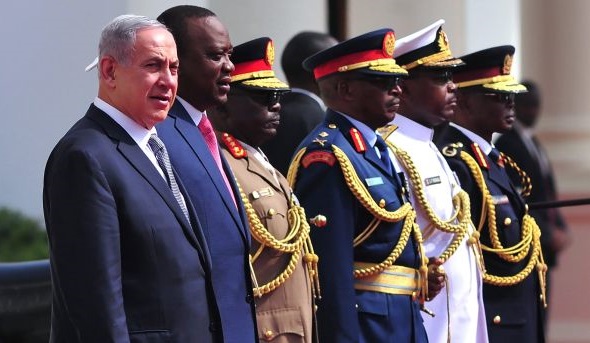 Benjamin Netanyahu multiplie les visites en Afrique. Israël a des visées sur le continent. D. R.
